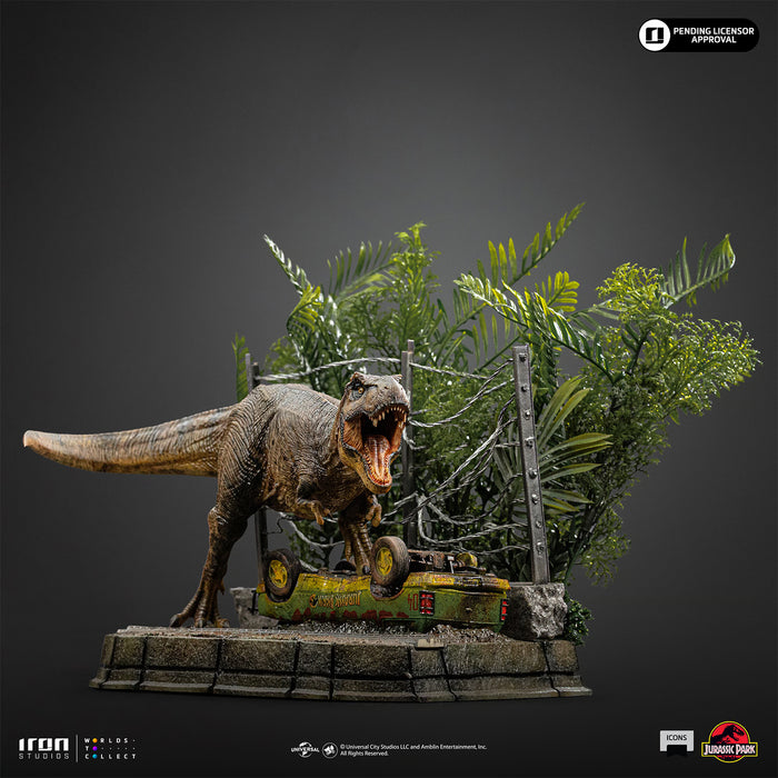 [PREORDER] T-Rex Breakout Set A | Statue | Iron Studios