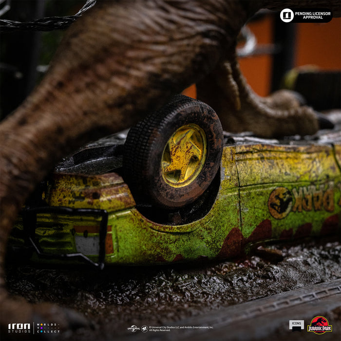 [PREORDER] T-Rex Breakout Set A | Statue | Iron Studios