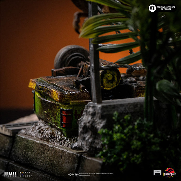 [PREORDER] T-Rex Breakout Set A | Statue | Iron Studios