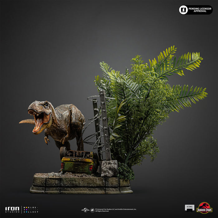 [PREORDER] T-Rex Breakout Set A | Statue | Iron Studios