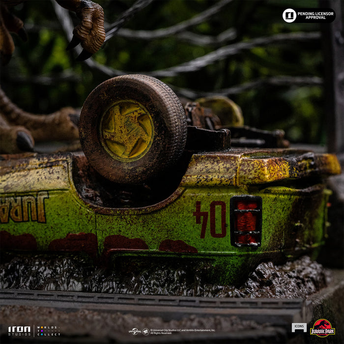 [PREORDER] T-Rex Breakout Set A | Statue | Iron Studios