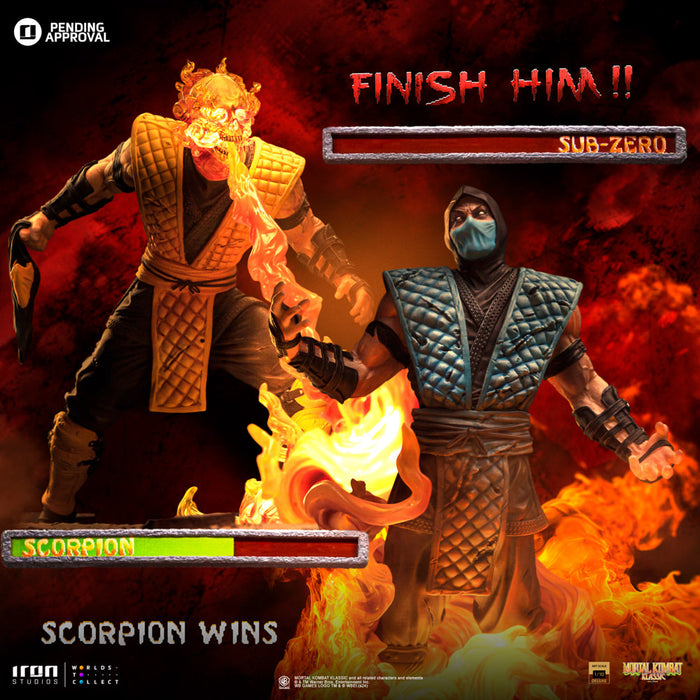 [PREORDER] Fatality Scorpion vs Sub-Zero Deluxe 1:10 Scale Statue