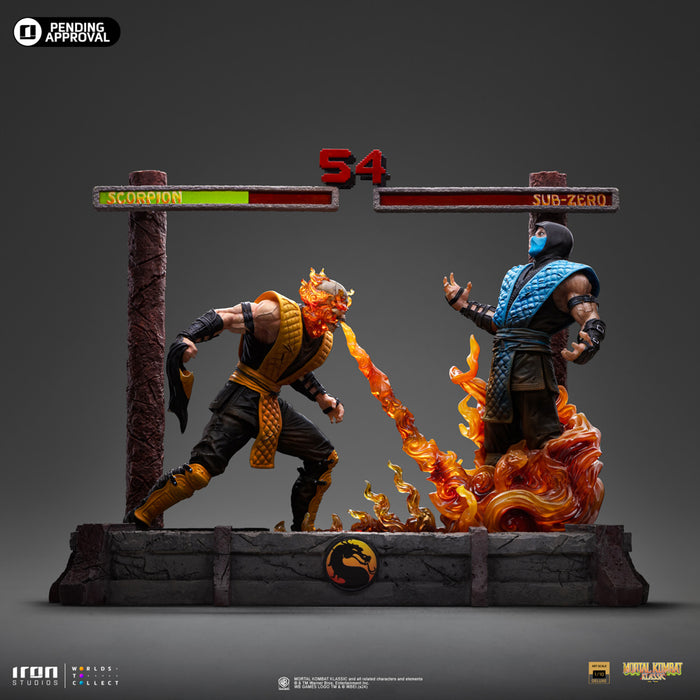 [PREORDER] Fatality Scorpion vs Sub-Zero Deluxe 1:10 Scale Statue