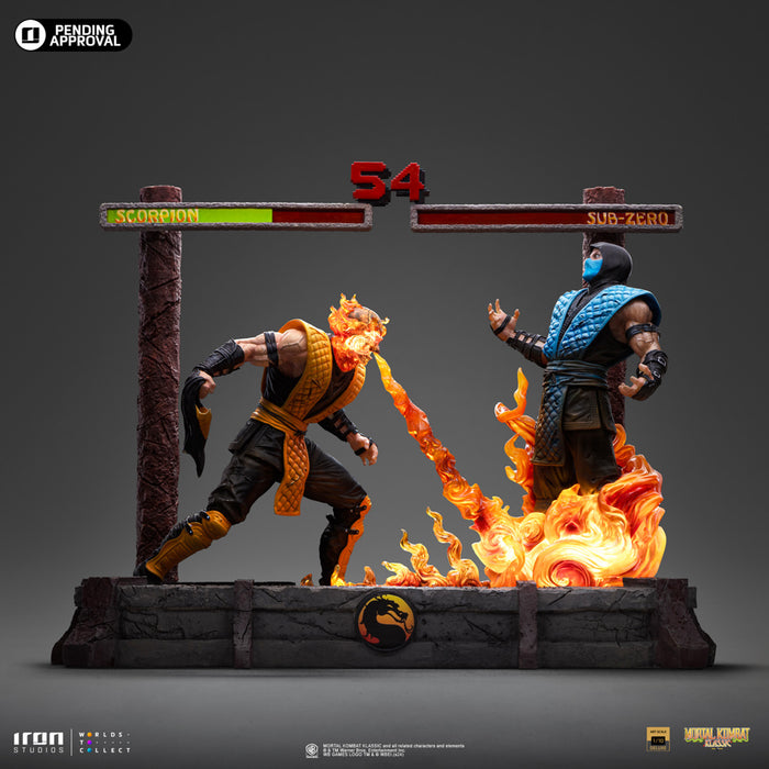 [PREORDER] Fatality Scorpion vs Sub-Zero Deluxe 1:10 Scale Statue