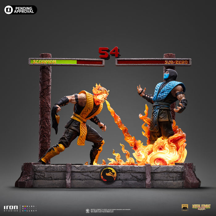 [PREORDER] Fatality Scorpion vs Sub-Zero Deluxe 1:10 Scale Statue