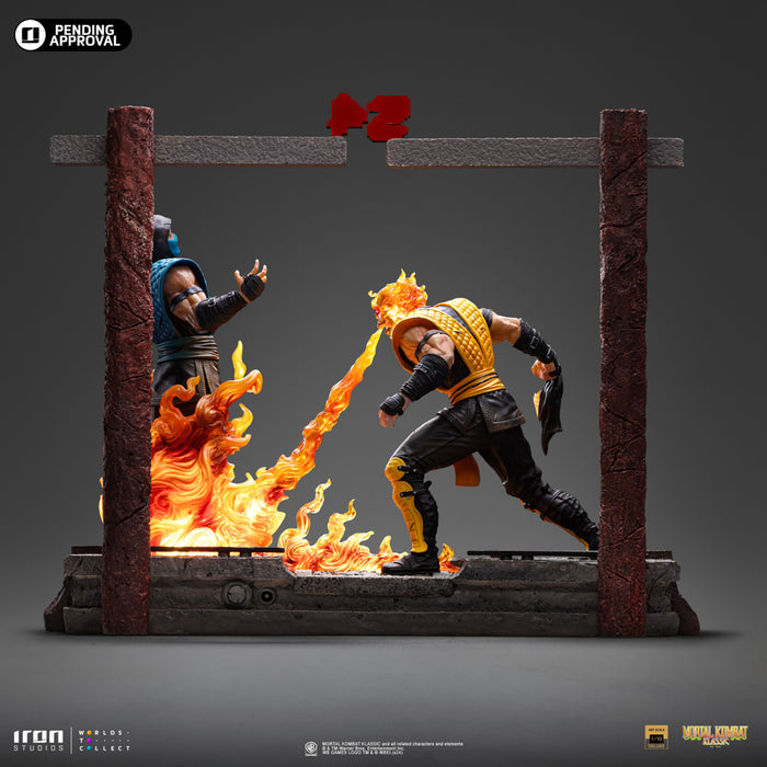 [PREORDER] Fatality Scorpion vs Sub-Zero Deluxe 1:10 Scale Statue