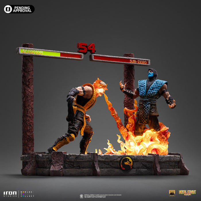 [PREORDER] Fatality Scorpion vs Sub-Zero Deluxe 1:10 Scale Statue