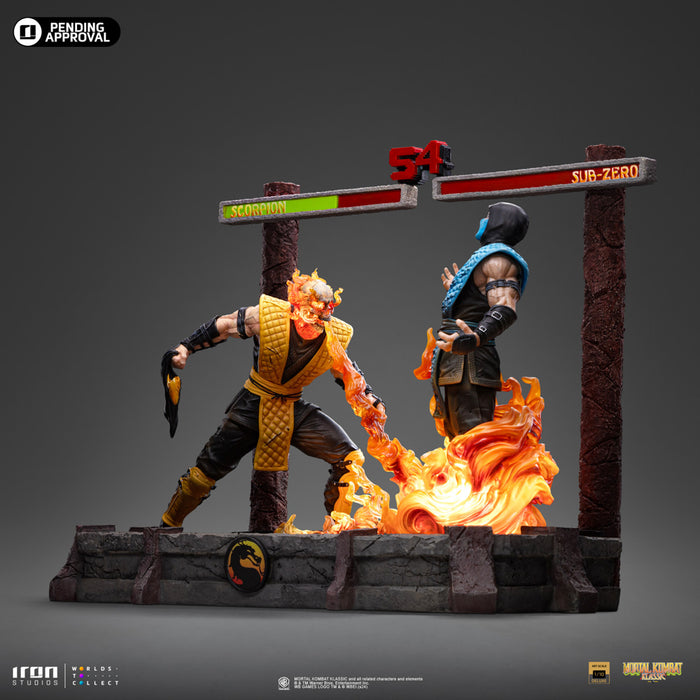 [PREORDER] Fatality Scorpion vs Sub-Zero Deluxe 1:10 Scale Statue