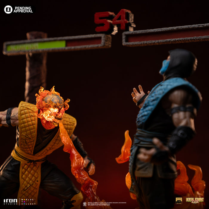 [PREORDER] Fatality Scorpion vs Sub-Zero Deluxe 1:10 Scale Statue