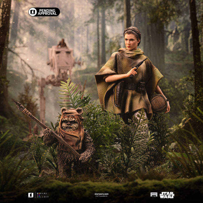 [PREORDER] Leia and Wicket 1:10 Scale Statue