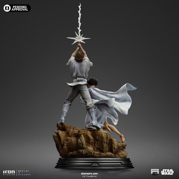 [PREORDER] Luke and Leia Deluxe 1:10 Scale Statue