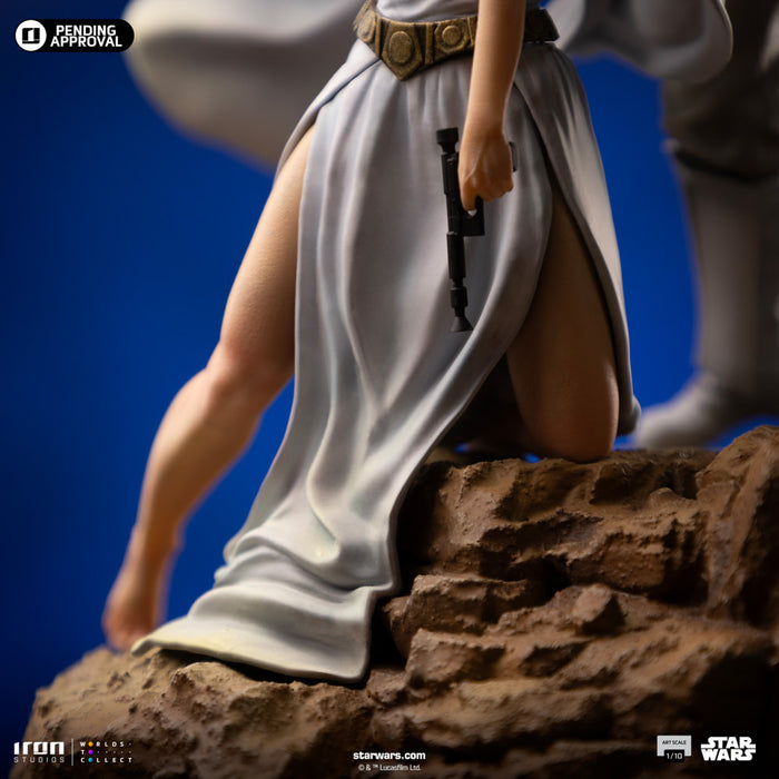 [PREORDER] Luke and Leia Deluxe 1:10 Scale Statue