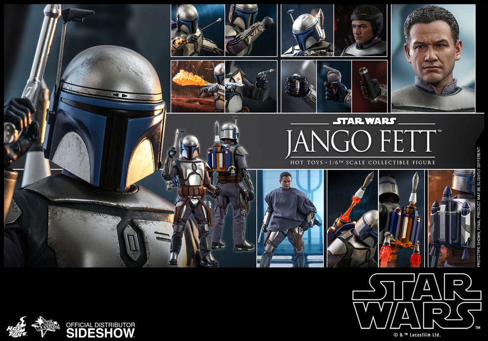 Jango Fett MMS589 | Sixth Scale Action Figure | Hot Toys