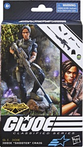 G.I. Joe 6" Classified Series Jodie “Shooter” Craig (Night Force) | Action Figure | Hasbro