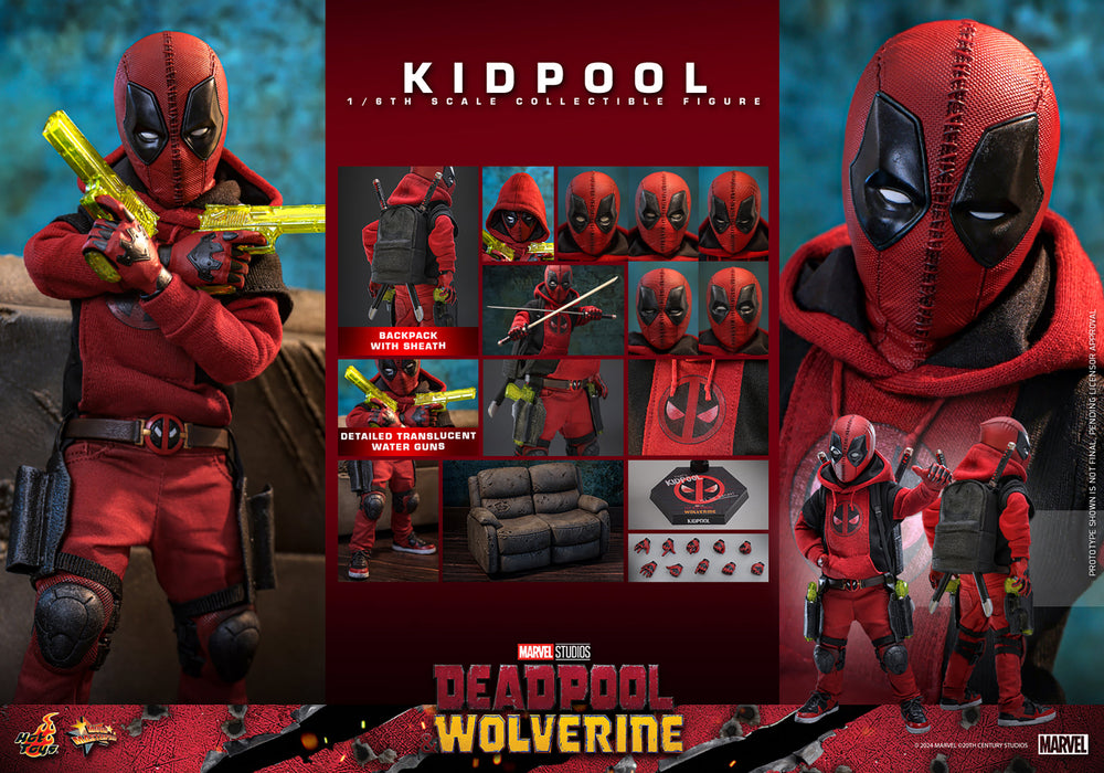 [PREORDER] Kidpool Sixth Scale Figure