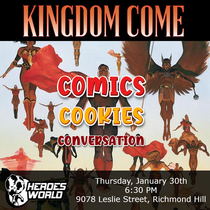 Heroes World Monthly Book Club: Comics Cookies, And Conversation