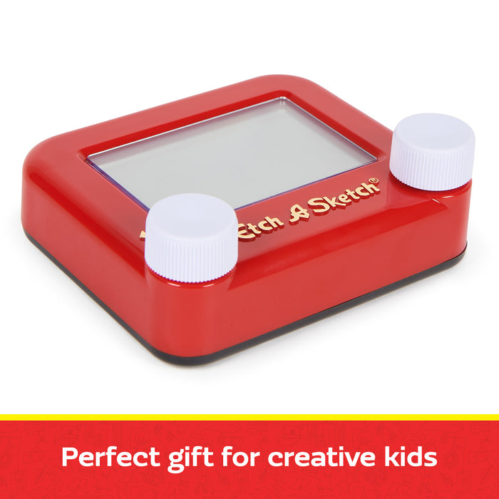 Etch A Sketch Pocket (76% Recycled Plastic) Drawing Kids Travel Toy