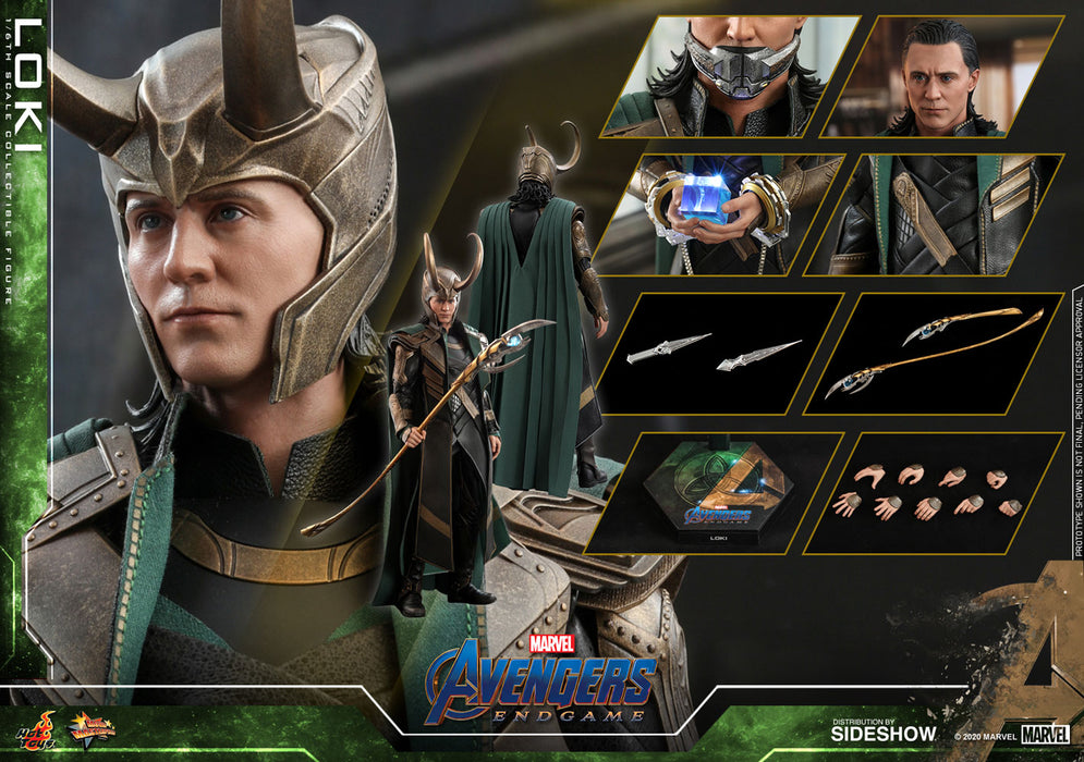 Loki (Avengers Endgame) MMS579 | Sixth Scale Action Figure | Hot Toys