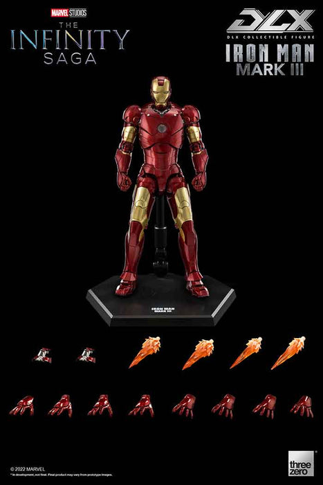 Marvel Infinity Saga 6 Inch Action Figure Deluxe 1/12 Scale - Iron Man Mark 3