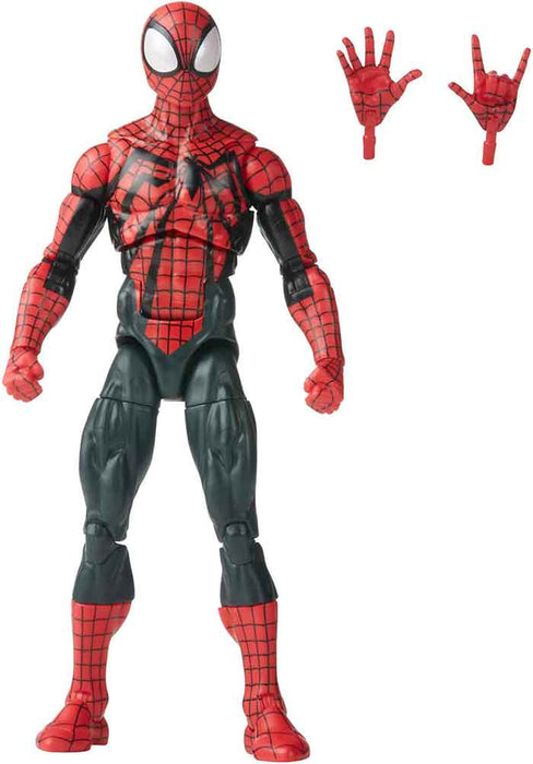 Marvel Legends Retro 6 Inch Action Figure Spider-Man Wave 3 - Ben Reilly Spider-Man (Red & Black)