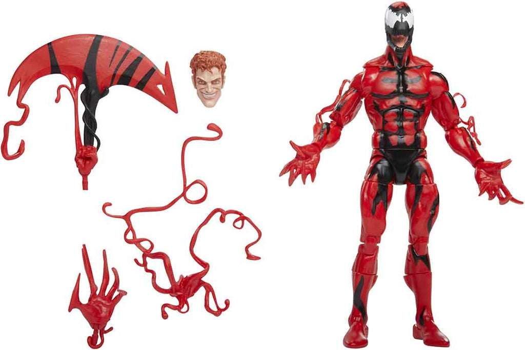 Marvel Legends Spider-Man 6 Inch Action Figure Retro 2-Pack - Black Spider-Man vs Carnage