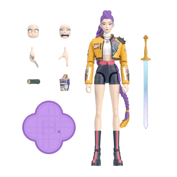 KPop Demon Hunters 6-inch scale action figures (HUNTRIX SET of 3 FIGURES) | Action Figure | Mattel
