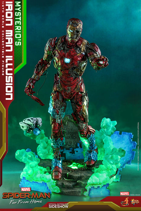 Mysterio's Iron Man Illusion MMS580 | Sixth Scale Action Figure | Hot Toys