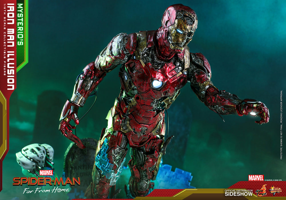 Mysterio's Iron Man Illusion MMS580 | Sixth Scale Action Figure | Hot Toys