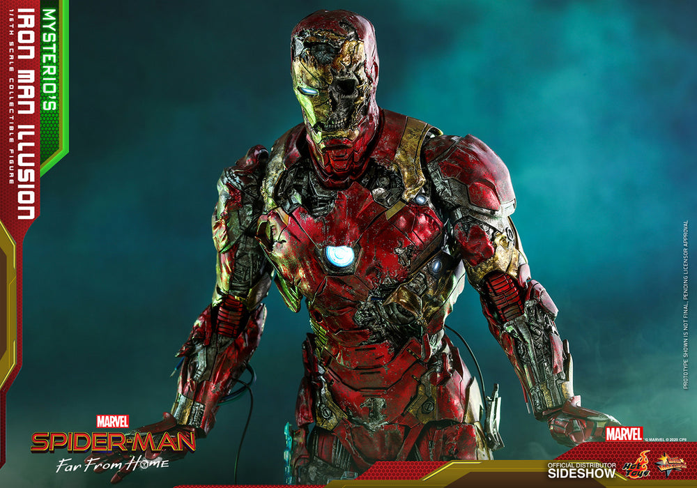 Mysterio's Iron Man Illusion MMS580 | Sixth Scale Action Figure | Hot Toys
