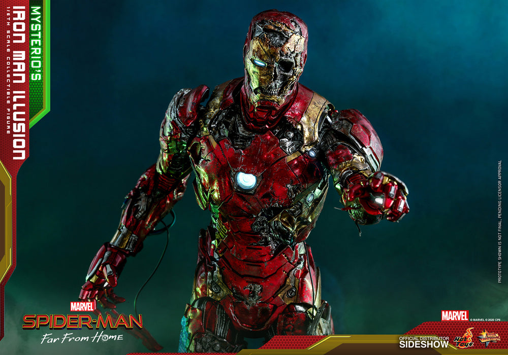 Mysterio's Iron Man Illusion MMS580 | Sixth Scale Action Figure | Hot Toys