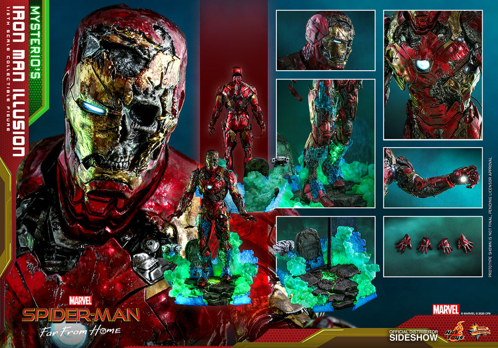 Mysterio's Iron Man Illusion MMS580 | Sixth Scale Action Figure | Hot Toys