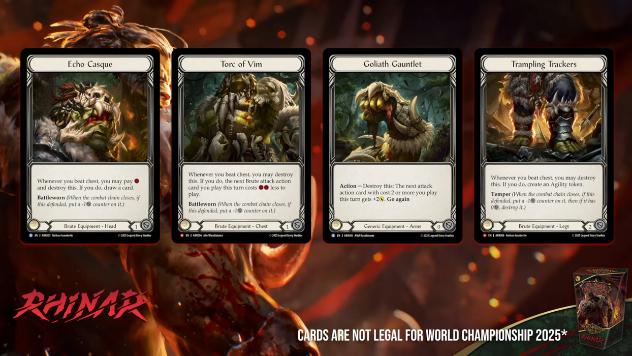 Armory Deck: Rhinar | Flesh and Blood TCG