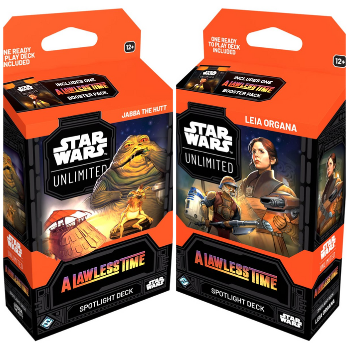 [PREORDER] Spotlight Deck (Set of 2) | A Lawless Time | Star Wars: Unlimited TCG