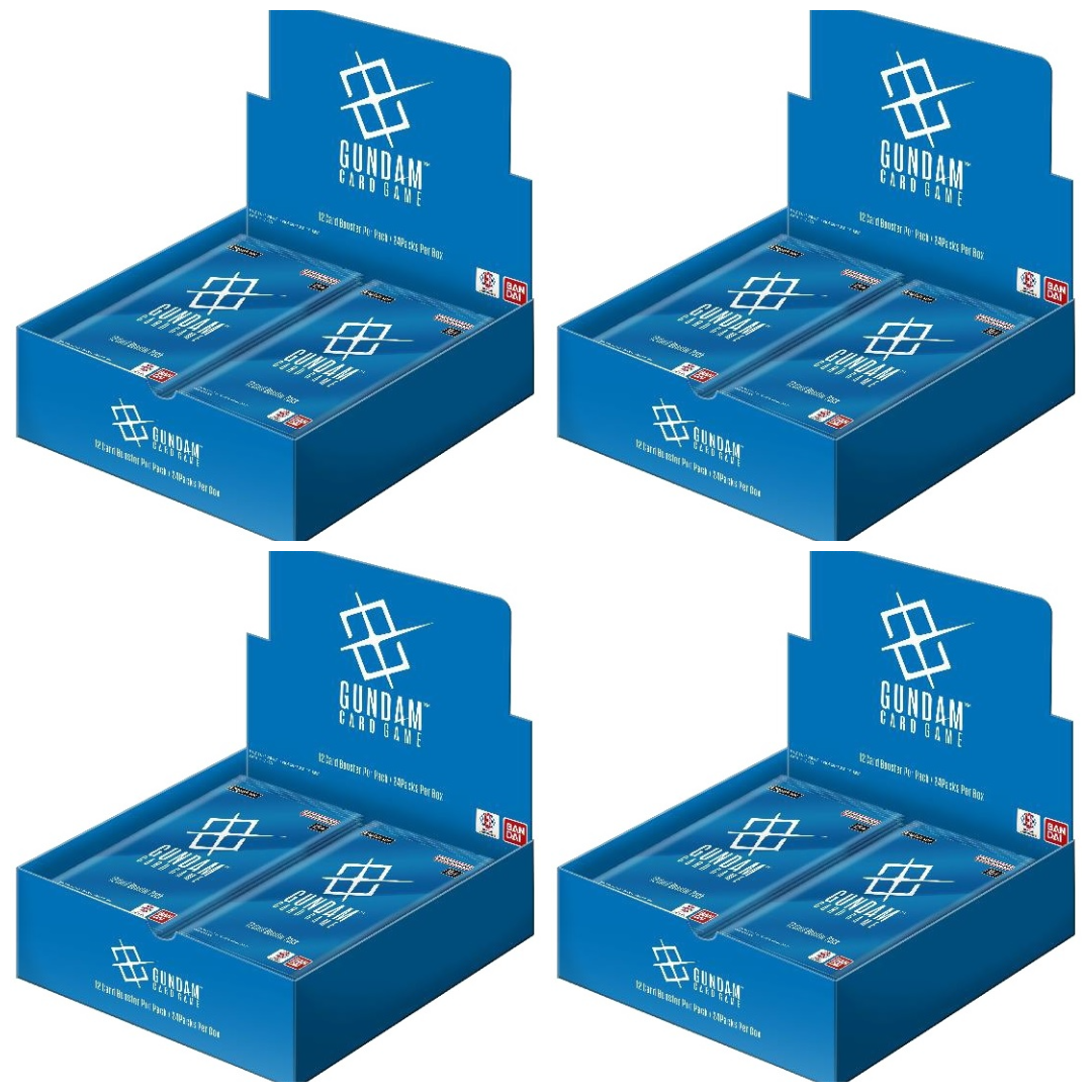 Booster Case of 4 | GD-04 Phantom Aria | Gundam Card Game — Heroes