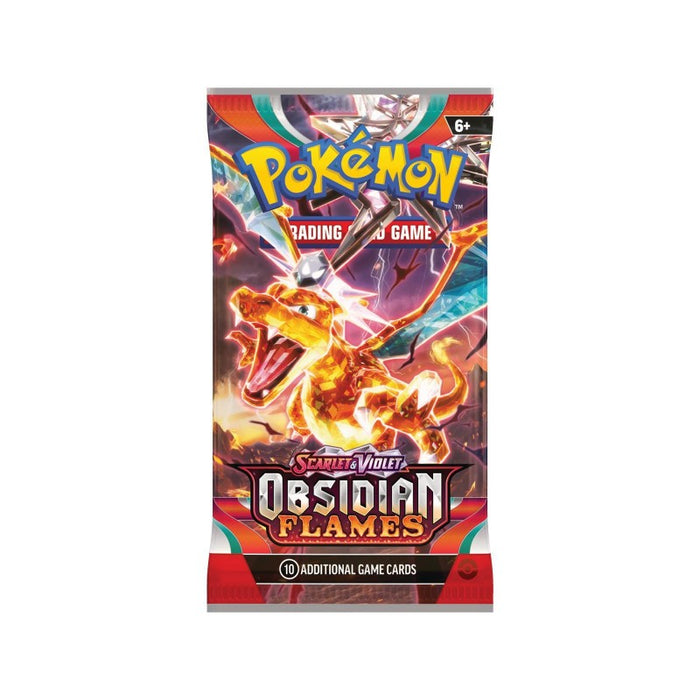 Pokemon Scarlet and Violet Obsidian Flames Booster Pack