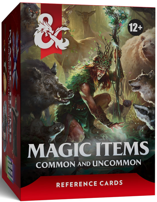 [PREORDER] Reference Cards Magic Items | Common and Uncommon | Dungeons & Dragons RPG
