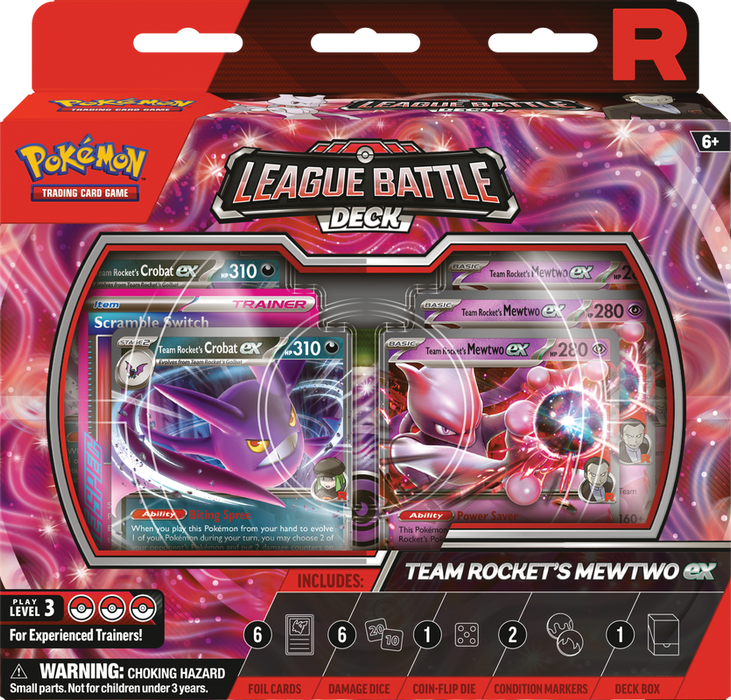 POKEMON LEAGUE BATTLE DECK TEAM ROCKETS MEWTWO EX | TCG