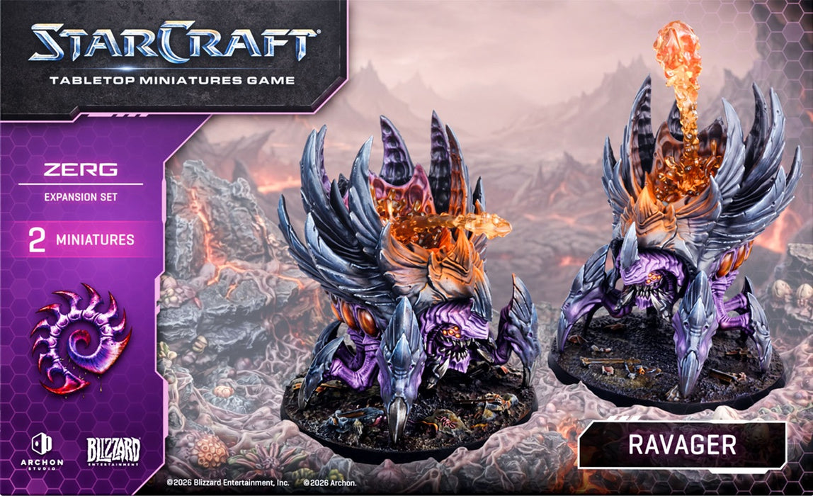 [PREORDER] STARCRAFT ZERG RAVAGER EXPANSION SET | Miniature Game | Archon Studios
