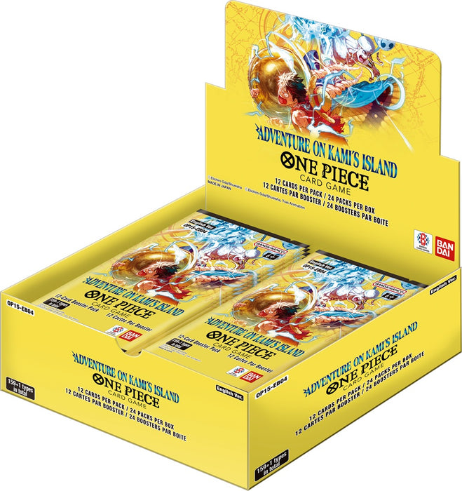 ONE PIECE CG OP-15 ADVENTURE ON KAMI'S ISLAND BOOSTER BOX | Bandai Namco