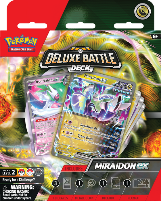 POKEMON DELUXE BATTLE DECKS MIRAIDON/KORAIDON EX