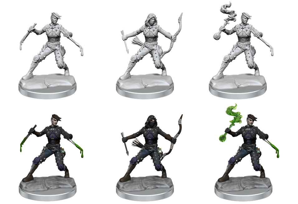 DND FRAMEWORKS WV1 HUMAN ROGUE FEMALE