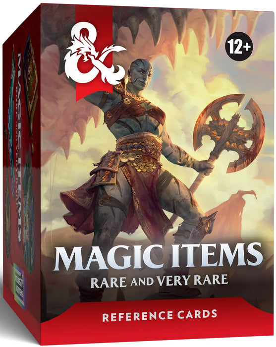 [PREORDER] Reference Cards Magic Items | Rare and Very Rare | Dungeons & Dragons RPG