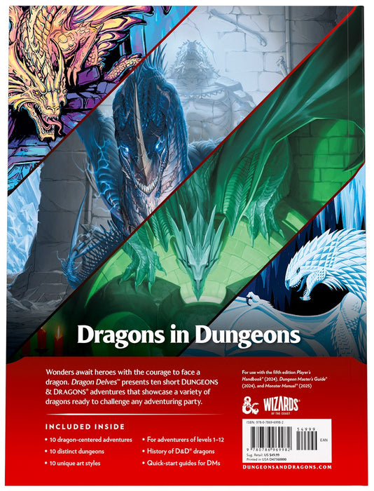 Dungeons & Dragons: Dragon Delves | Adventure Anthology Hardcover