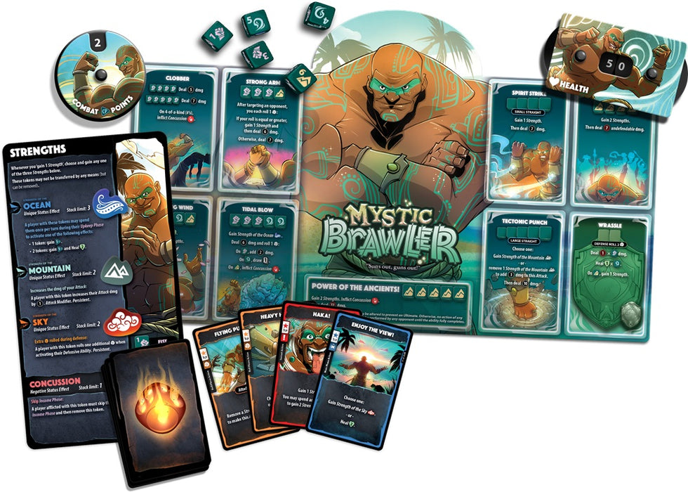 [PREORDER] Mystic Brawler | Hero Pack | Dice Throne