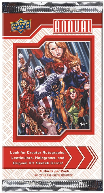 MARVEL ANNUAL TRADING CARDS 2023 Pack