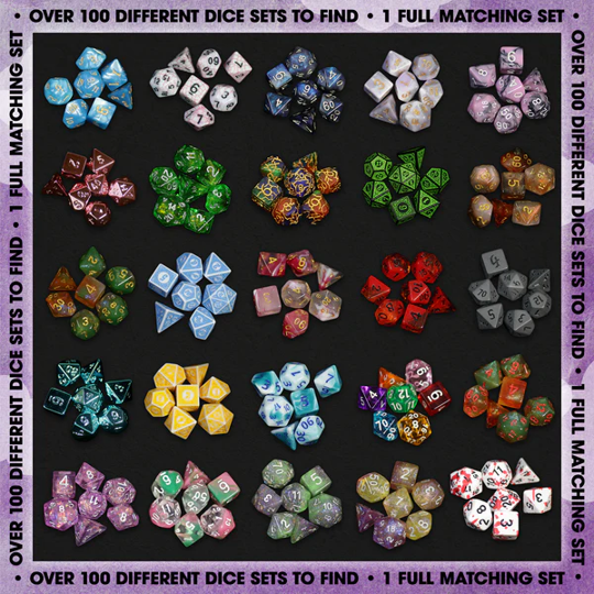 Premium Mystery Dice | Dungeons & Dragons RPG | 1985 Games