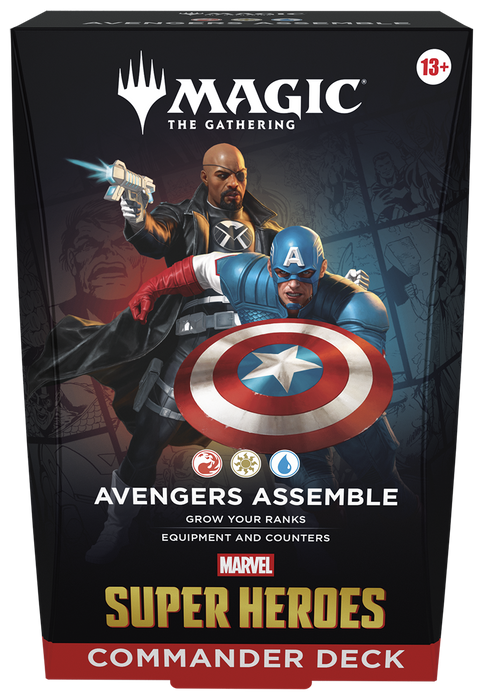 Commander Decks | Marvel Super Heroes | Magic the Gathering TCG