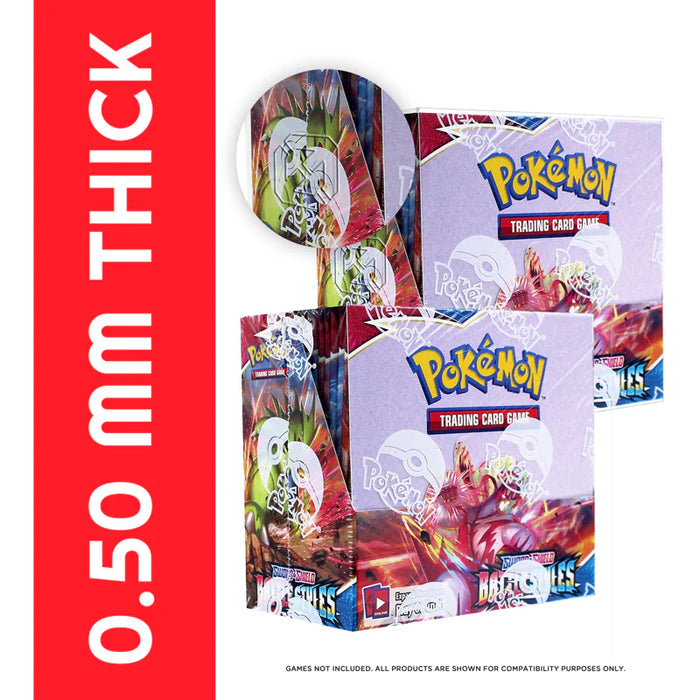 Large Booster Box Soft Protector | 5 Pack | EVORETRO