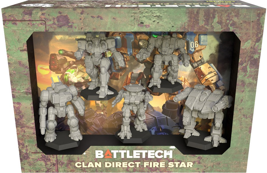 Wildfire Battletech BATTLETECH CLAN DIRECT FIRE STAR — Heroes World