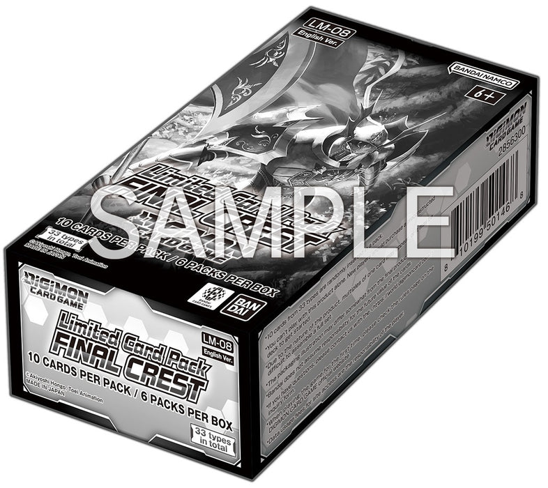 [PREORDER] Limited Card Pack | LM-08 Final Crest | Digimon Card Game